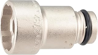 Tone 4NQFW-2732 Double Quick Fit Socket for Impact, 1/2 inch (12.7 mm) Drive Angle, Width 1.1 x 1.3 inches (27 x 32 mm)