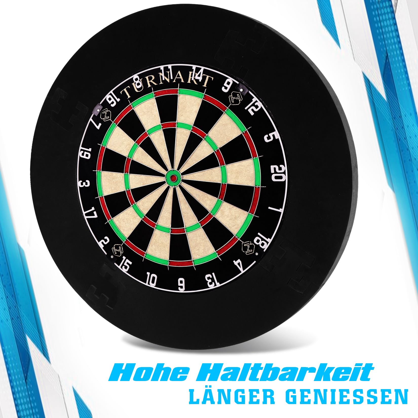 Dartscheibe Kork Dartscheibe mit Pfeilen Offizielles Steeldartscheibe Steeldart Dart Board Set 6 Dartpfeile Metallspitze,6 Flights