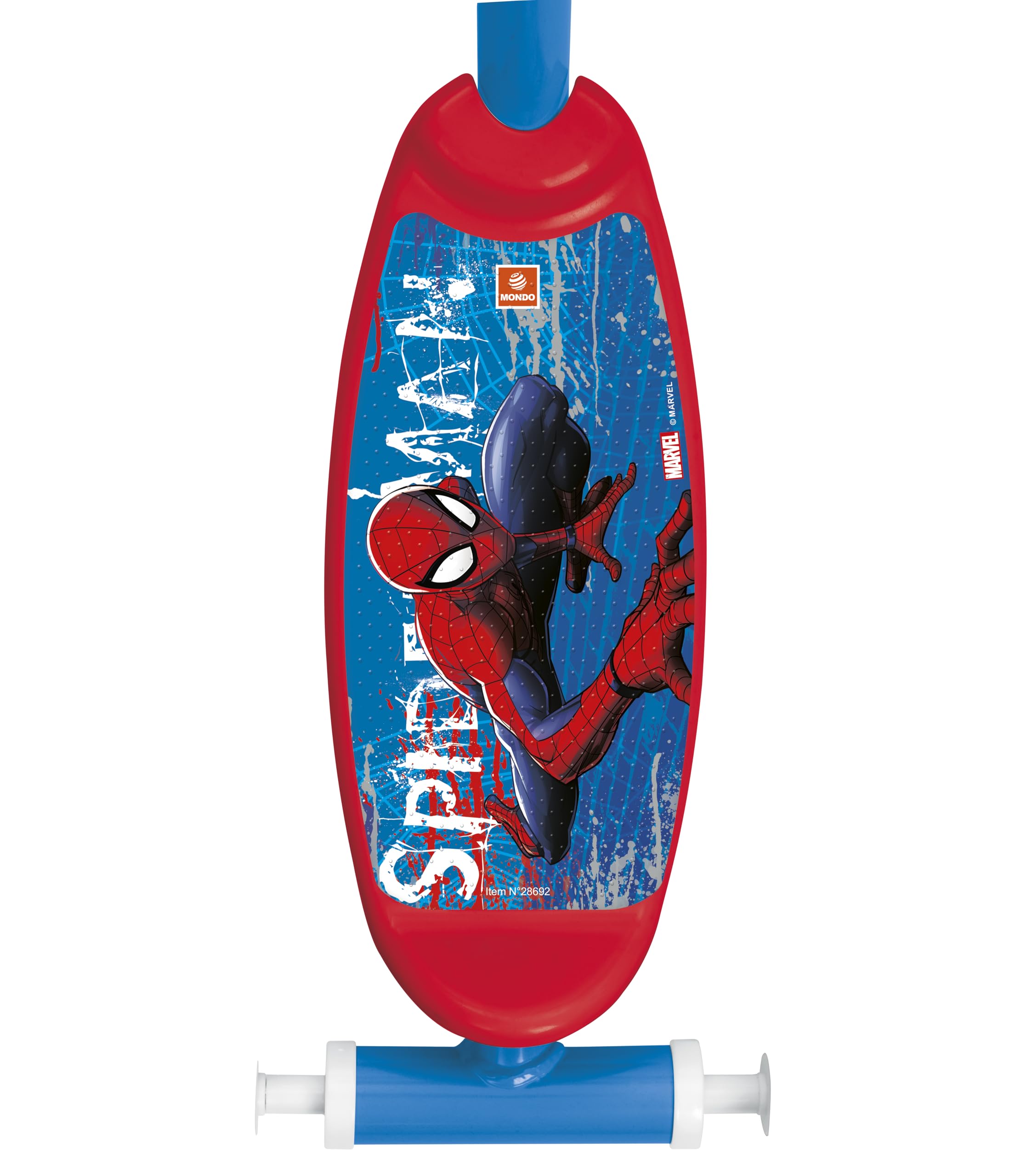 Mondo Toys - MY FIRST SCOOTER SPIDERMAN - Trottinette 3 roues pour enfant 2/3/4 ans - 28692, Animé, Taille unique