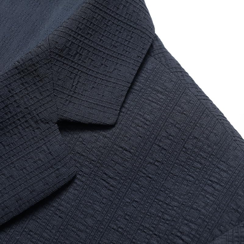 Blue Casual for Men Lightweight Two Button Suit Jacket Performance Sport Coat3