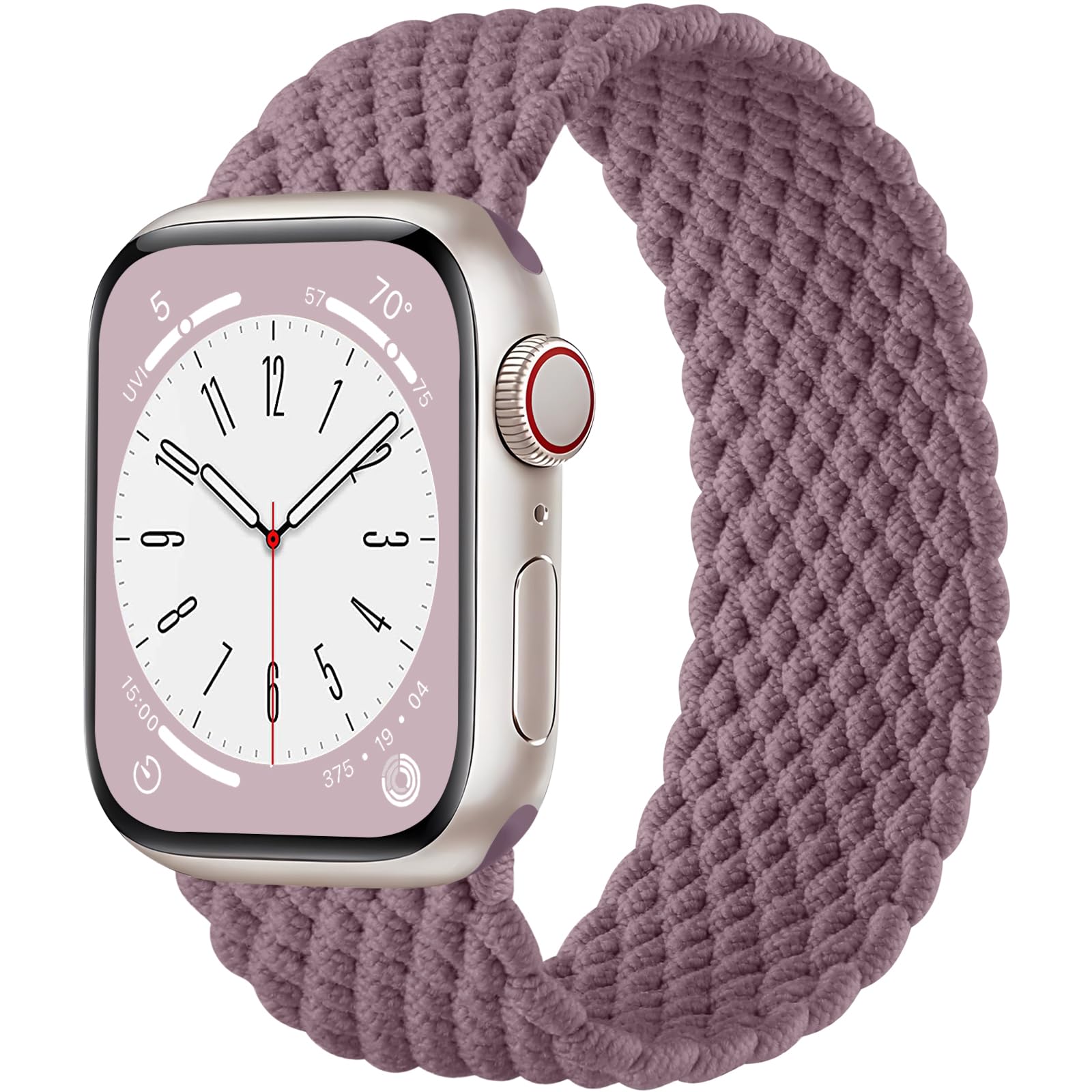 Zedoli Braided Solo Loop Bands Compatible with Apple Watch Band 38mm 40mm 41mm 42mm 44mm 45mm 46mm 49mm Women Men, Stretchy Nylon Sport Elastic Strap for iWatch Series 11 10 9 8 7 6 5 4 3 2 1 SE Ultra — view 18