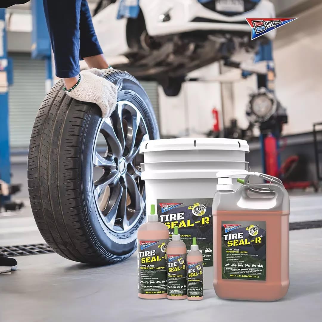 Berryman Products 1301 Tire Seal-R Sealing Compound,1-Gallon Bottle