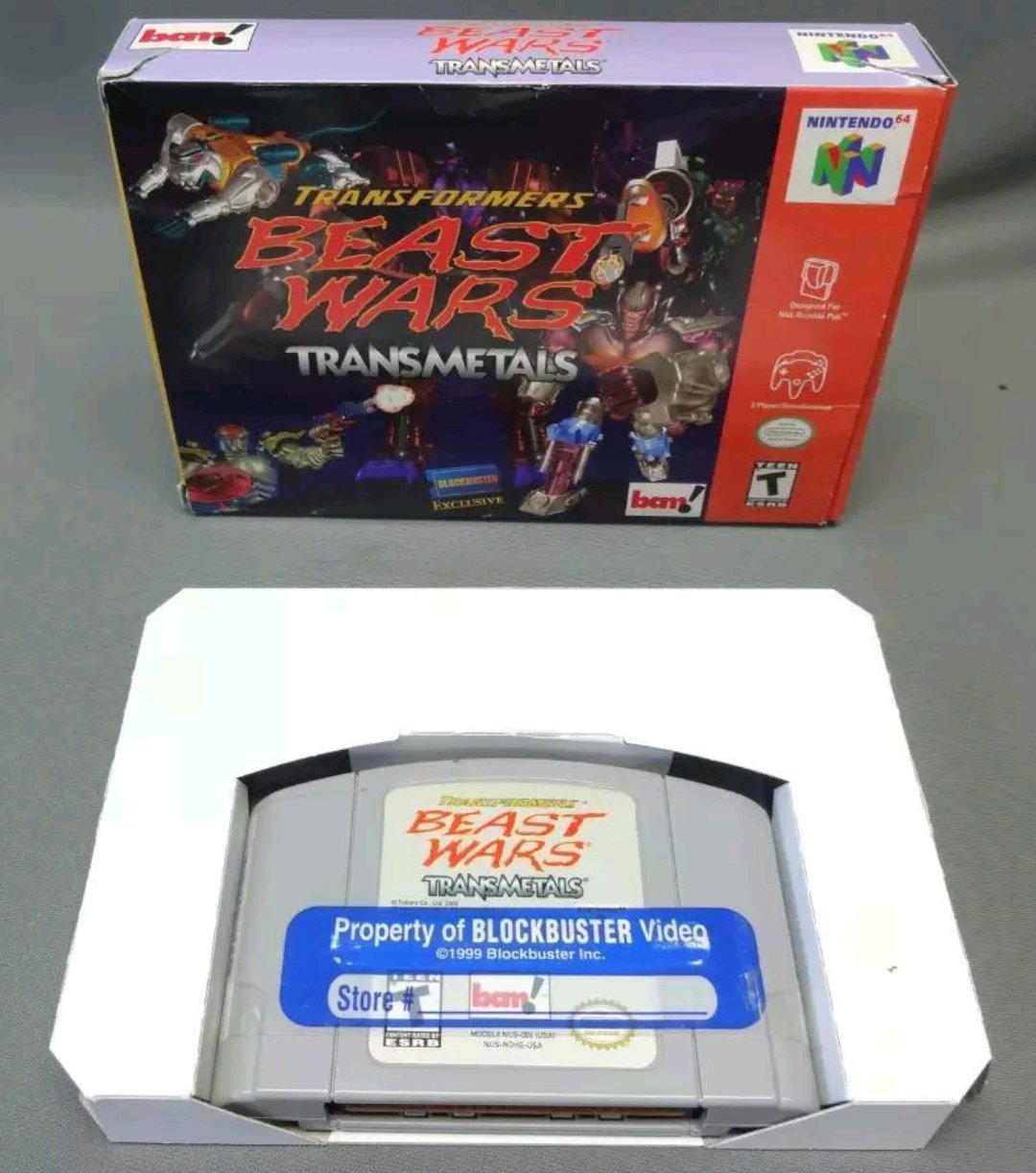 Transformers Beast Wars Transmetals for Nintendo 64
