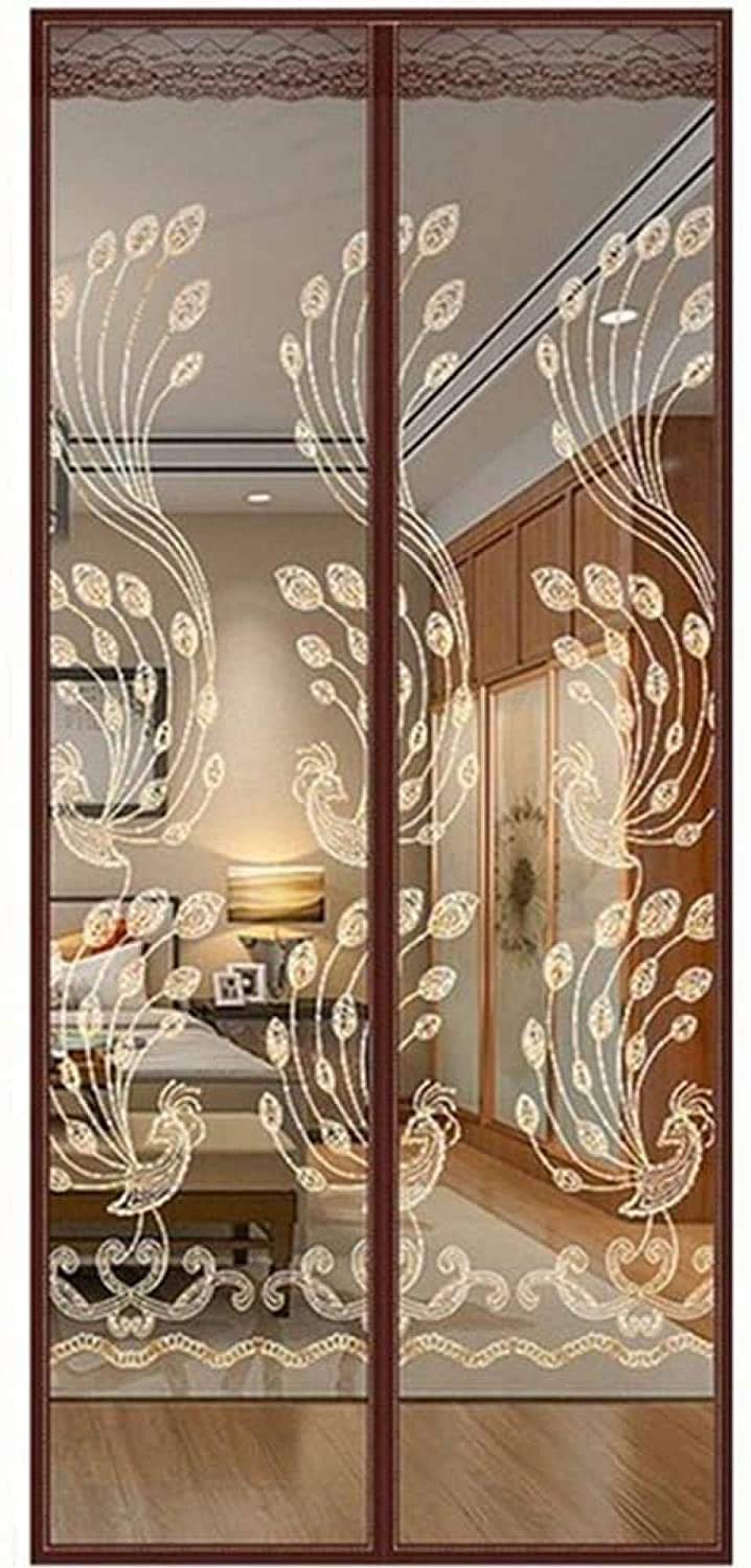 Moustiquaire de porte pour chambre rideau de protection été aéré sans insectes
