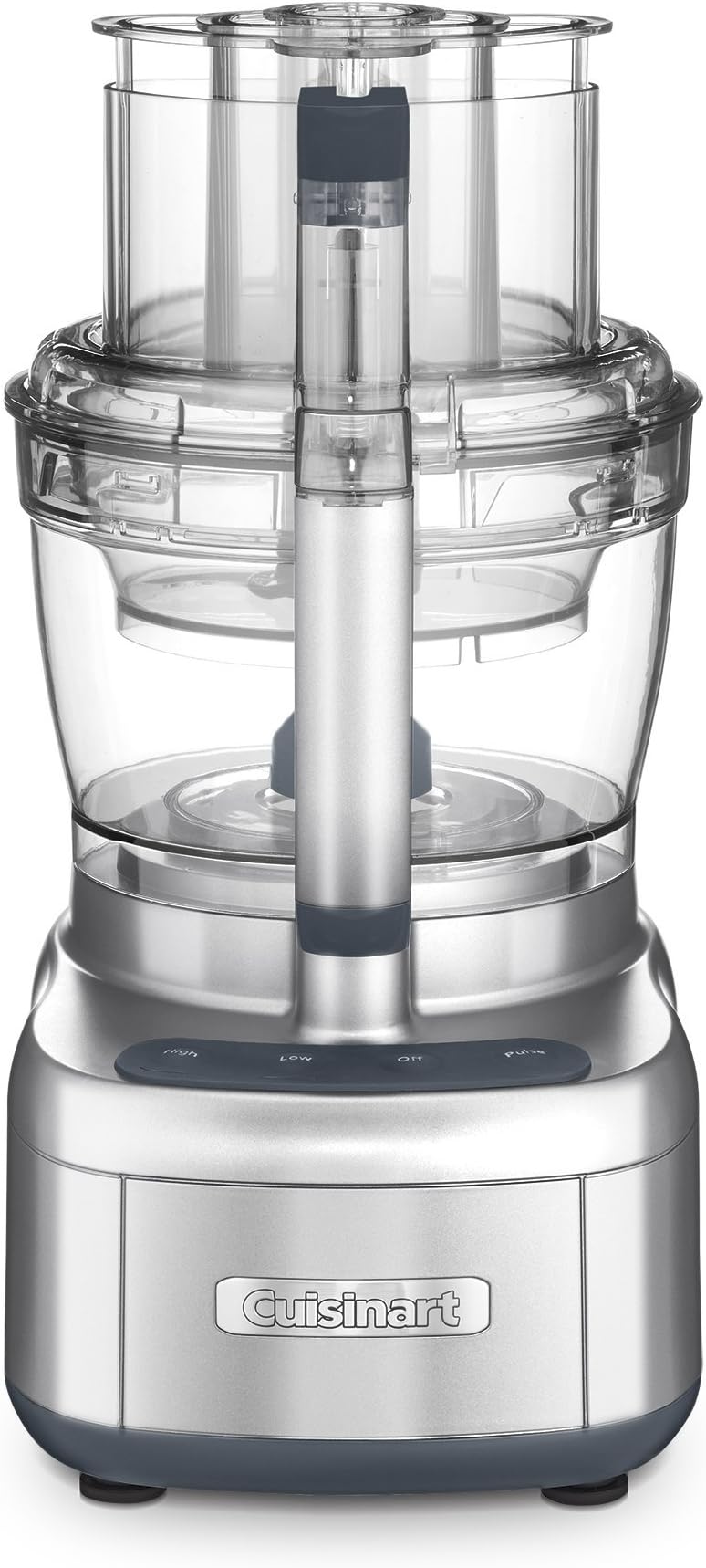 Cuisinart FP-13DSV Elemental 13 Cup Food Processor and Dicing Kit, Silver (Renewed) (Renewed)