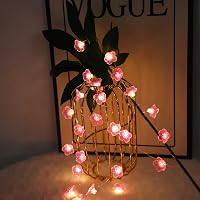 Auting LED Cseresznyevirág Tündérfény 2m 20 LED Elemmel Időzítővel - E-light chain flowers 2 m 8
