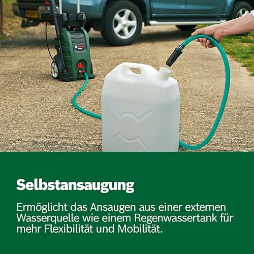 Bosch Home and Garden Bosch Hochdruckreiniger UniversalAquatak 135 (3-in-1-Düse, Schaumdüse, transparenter Wasserfilter, Hochdruckpistole, 7 m Schlauch, 5 m Kabel, 1900 Watt) - 7