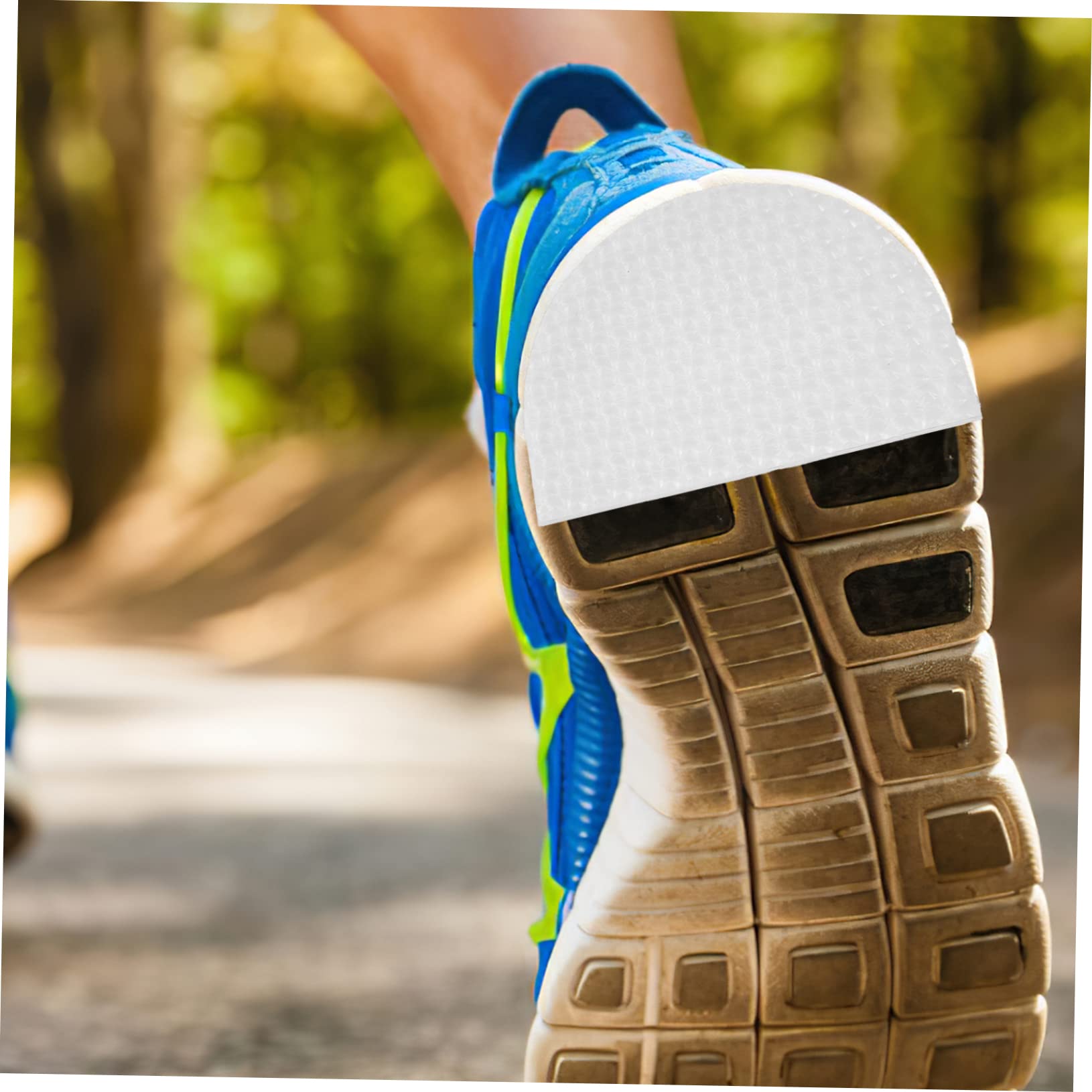 Cabilock 5pares Almohadillas Antideslizantes Para Zapatos De De Caucho Reducción De Ruido Auto-adhesivas Para Zapatillas y Zapatos De Transparente Cortables