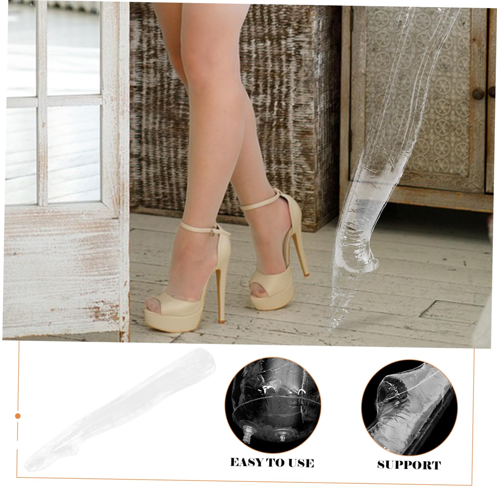 SEWACC 5stücke Aufblasbare Schaufensterpuppe Für Socken Strumpfdisplay Transparente Beinmodelle Für Kleidungsgeschäfte Vielseitig Einsetzbar Praktische Aufbewahrungslösung Für