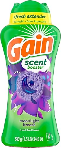 Miniatura 9 de Gain Fireworks - Cuentas potenciadoras de aroma en lavado, brisa de luz de luna, 24 onzas