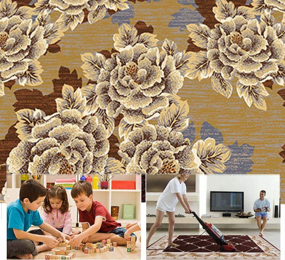 Interior Home Decor dywaniki podłogowe, do przedpokoju, kuchni, na schody, wejścia, antypoślizgowe, nadają się do prania (rozmiar: 60 x 350 cm)