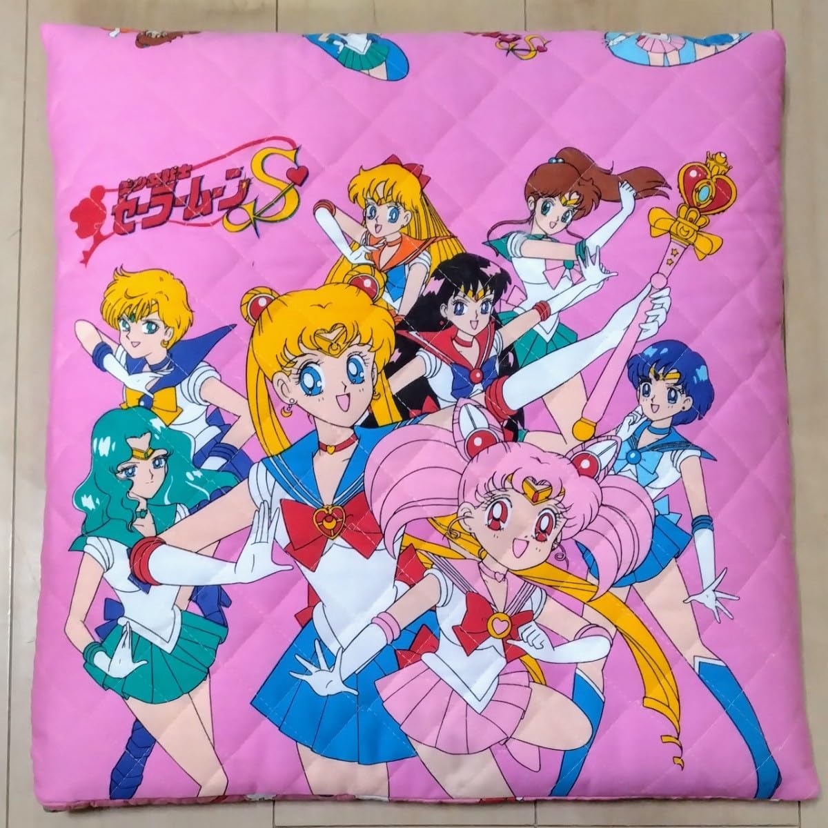 【希少当時物】セーラームーン クッションラグマット【激レア】 希少当時物】セーラームーン クッションラグマット【激レア
