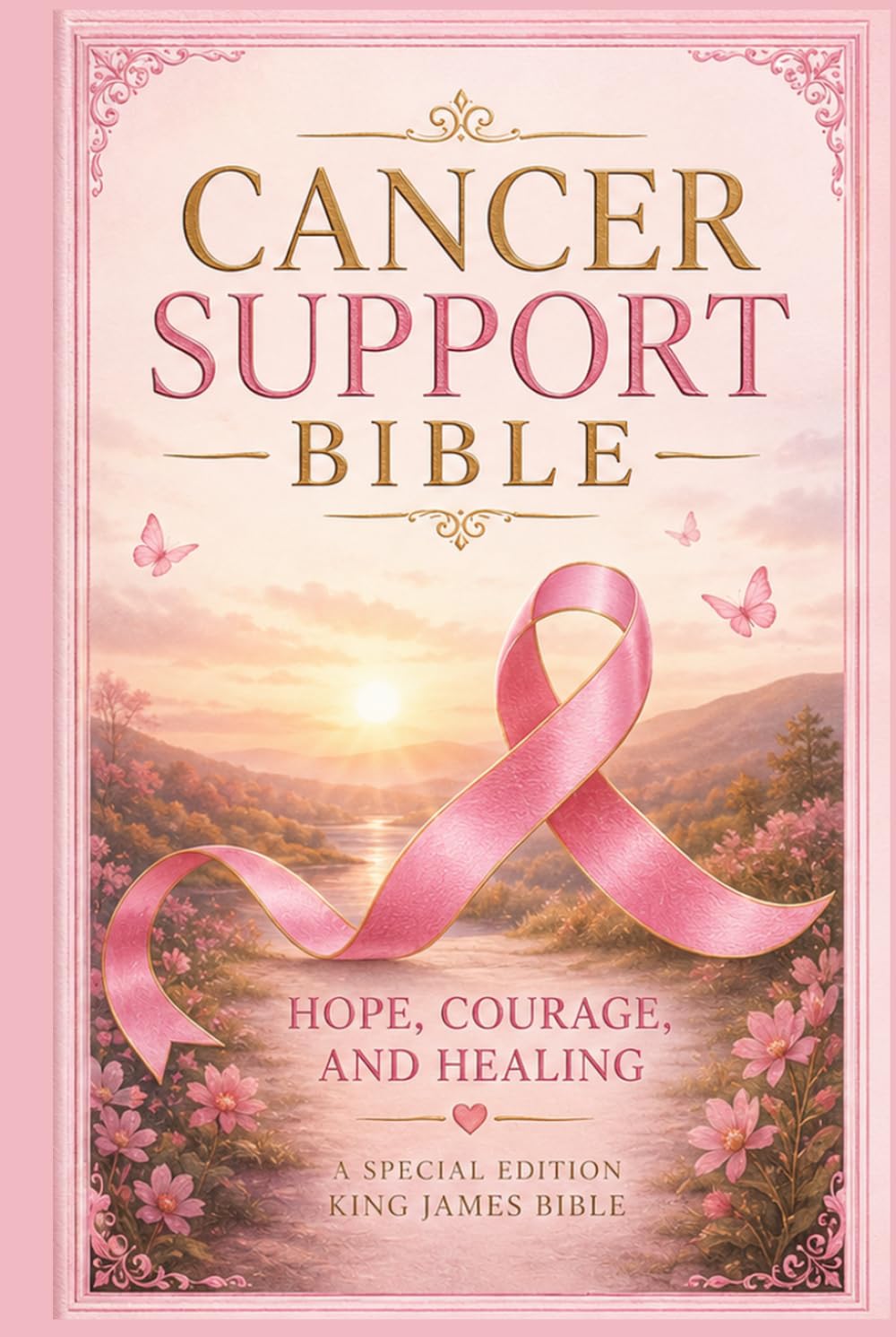 Cancer Support Bible: King James Version: Hope, Courage, and Healing