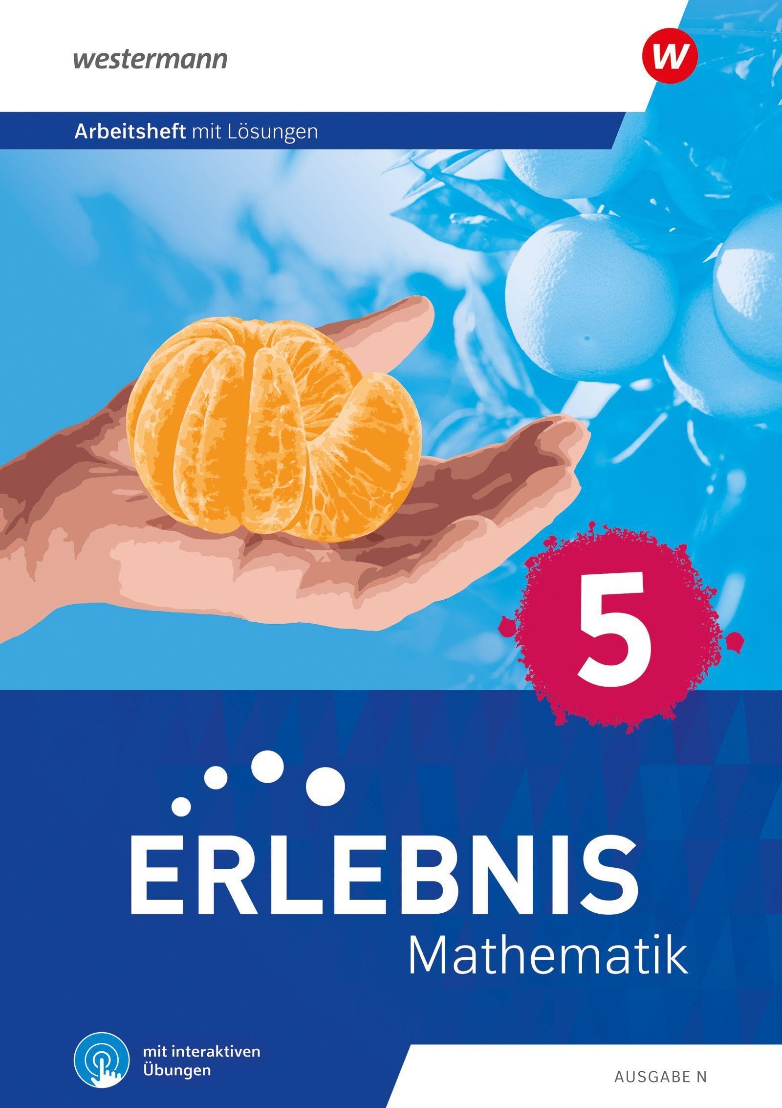 Erlebnis Mathematik - Ausgabe N: Arbeitsheft 5 mit Medien und Interaktiven Übungen