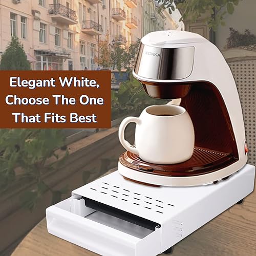 Miniatura 2 de Knock Box, caja desmontable de acero inoxidable, capacidad de 2.5 l, absorbente de golpes, caja de café con base antideslizante para el hogar,