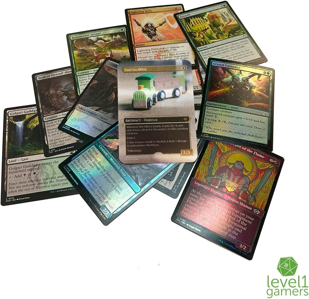 Custom Metal MTG Card – Personalized Magic Card Design on Brushed Aluminum – Create Your Own Unique Collectible Gift (Artifact)