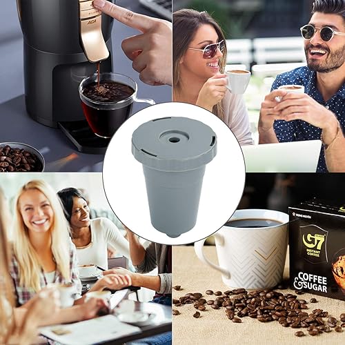 Miniatura 4 de Paquete de 3 cápsulas de café reutilizables, filtros de café reutilizables para cafeteras 1.0, K-Classic, K-Mini, ajuste universal B30 B40 B50 B60