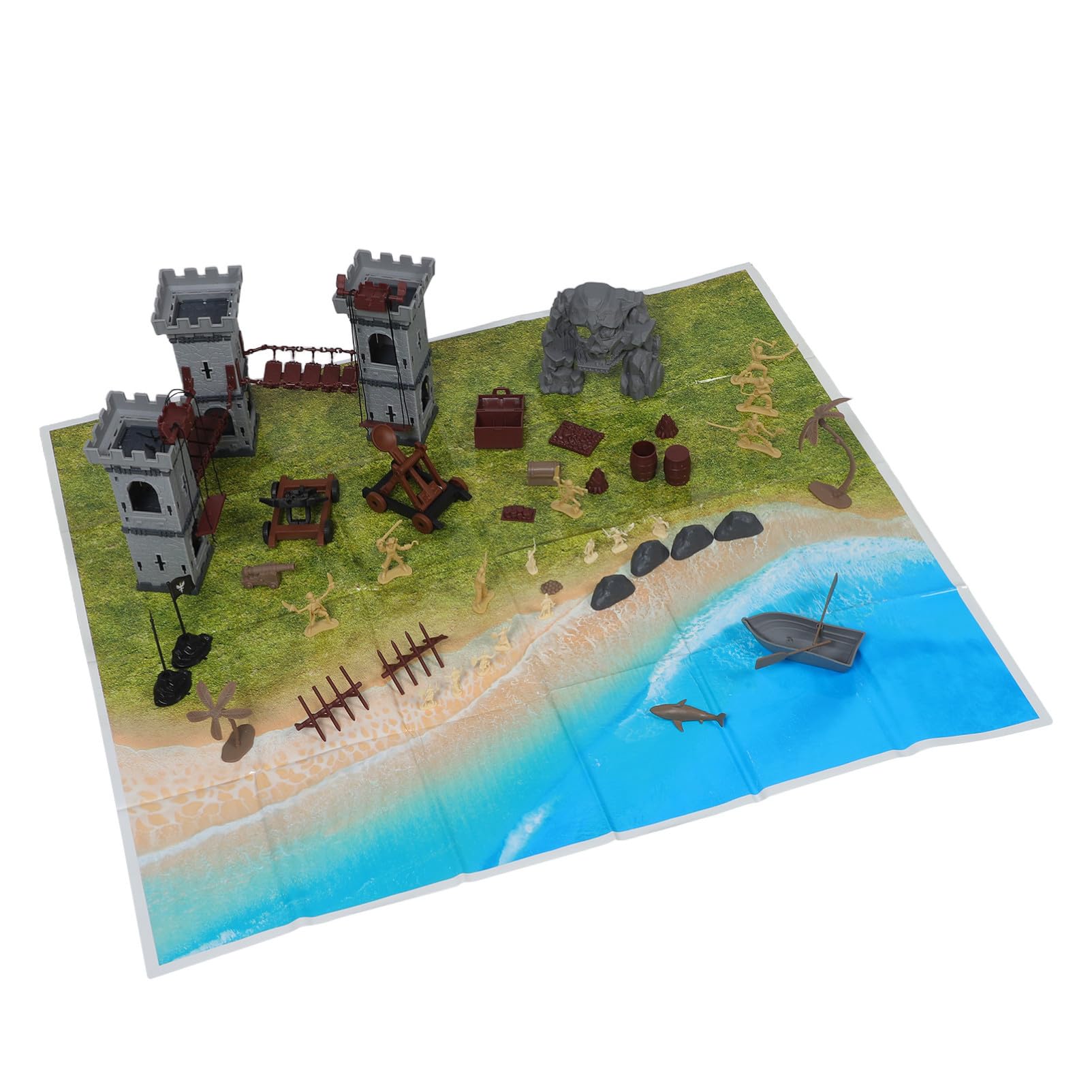 Operitacx Set di Mini Figure Militari 293 Pezzi in Plastica per Gioco