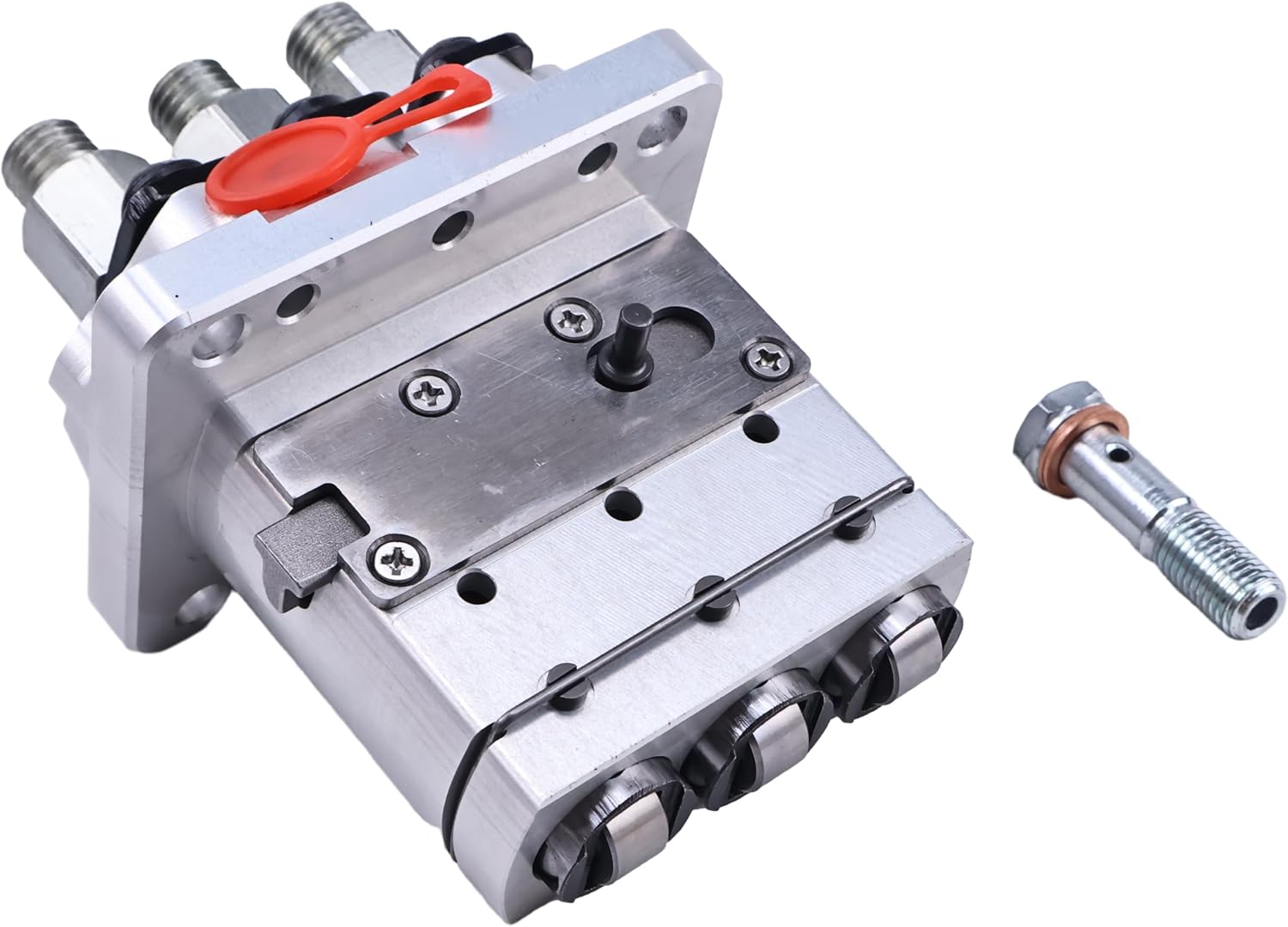 Fuel Injection Pump 6672389 16030-51012 104206-3002 Compatible With Kubota Engine D1105 D1005 Bobcat Backhoe Loader B100 B200 B250 BL275 Excavator E25 E26 E27 E27Z Skid Loader 463 S70 553