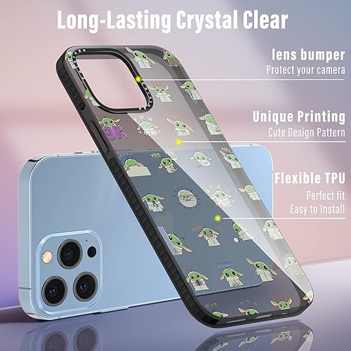 Miniatura 3 de Coralogo Funda para iPhone 14 Pro Max, diseño divertido de personajes de dibujos animados, diseño fresco y divertido, para hombres, adolescentes y