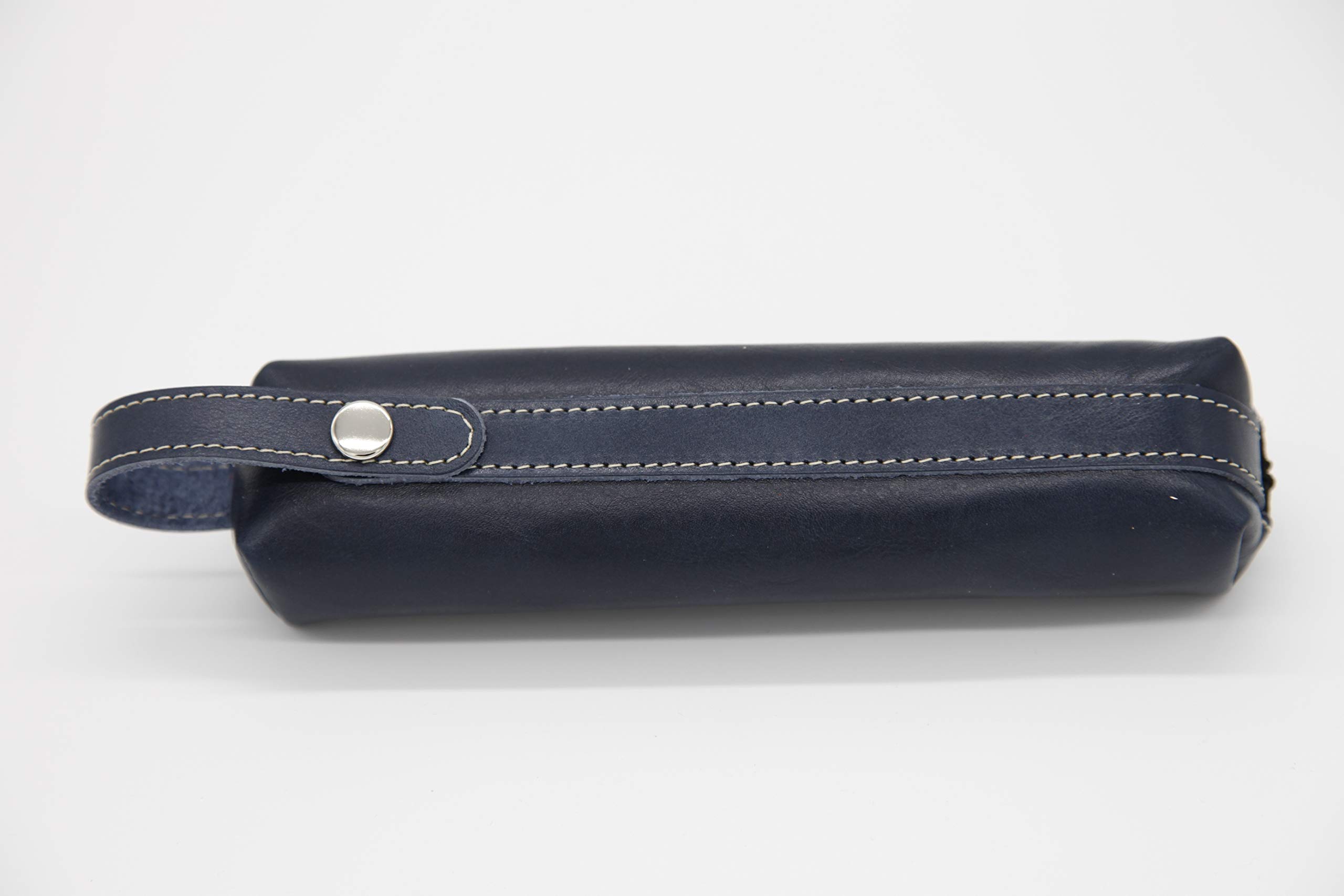 Amazon | ラダイト バトンペンケース 革製 ネイビー LDK-BPN-11 | ペン