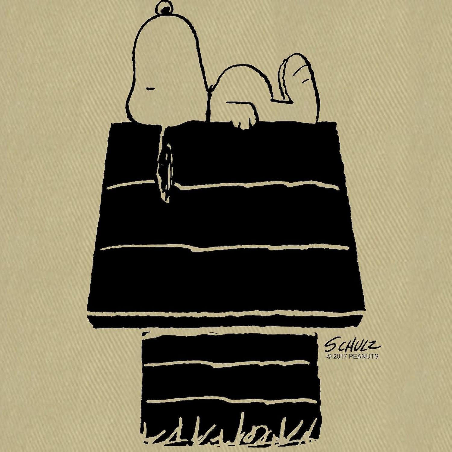 CafePress Peanuts Snoopy Canvas Lunch Bag with Strap Handle