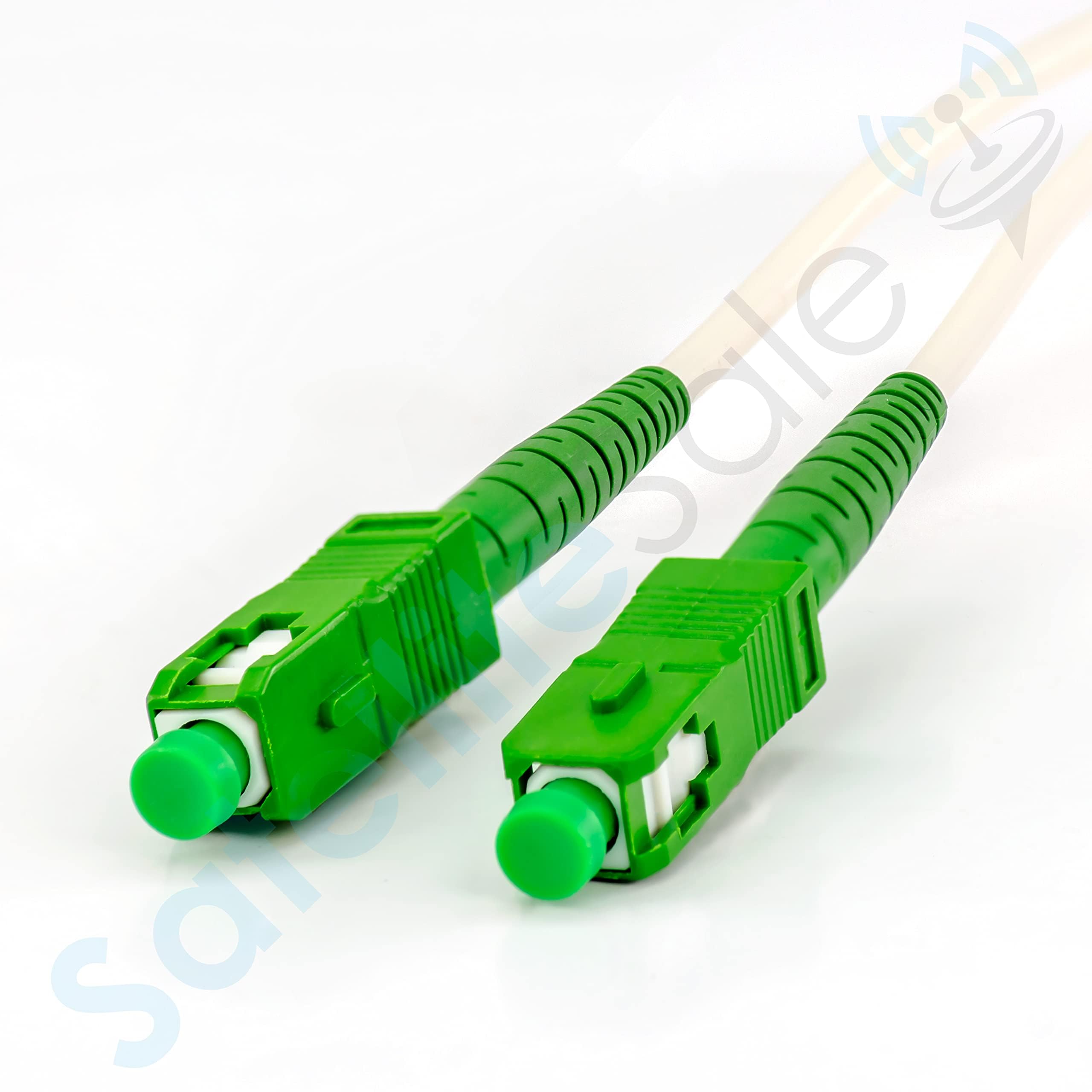SatelliteSale Dijital SCP/AC Fiber Optik OFNR Yama Kablosu Simplex