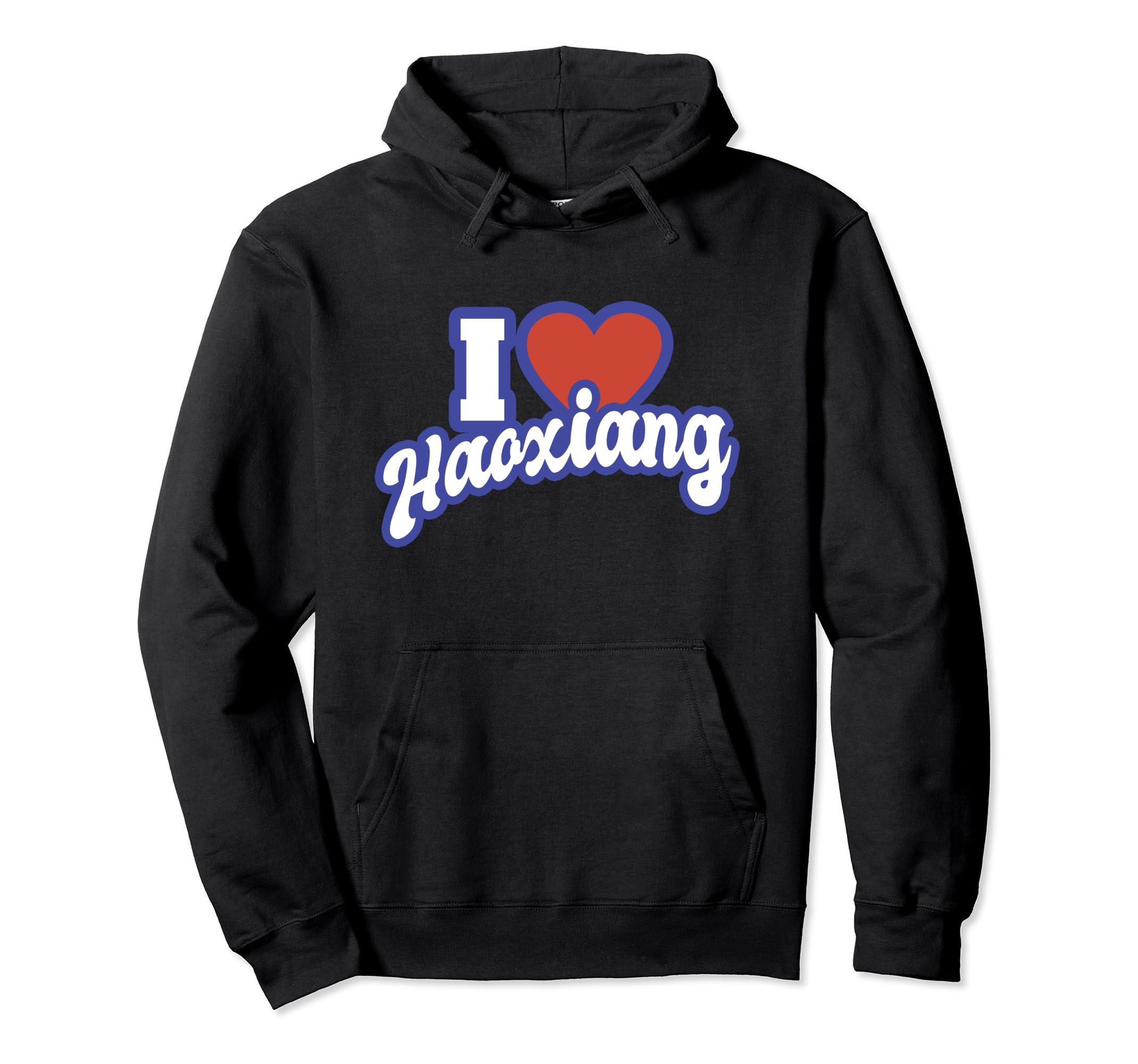 I Love Haoxiang Pullover Hoodie