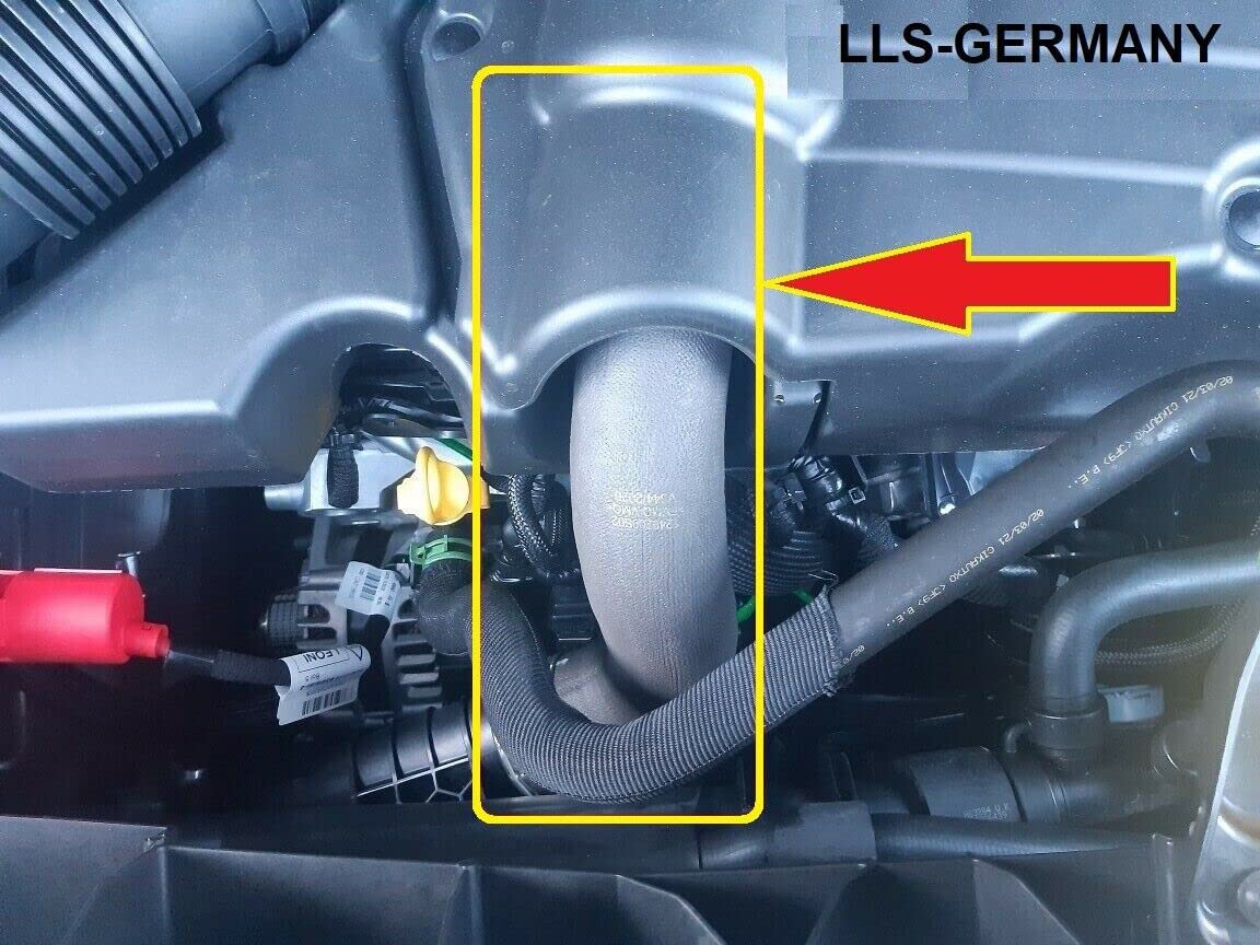 Turboschlauch Ladeluftschlauch Kompatibel mit Opel Movano B 2.3 CDTI 144603389R 144603730R 95529993