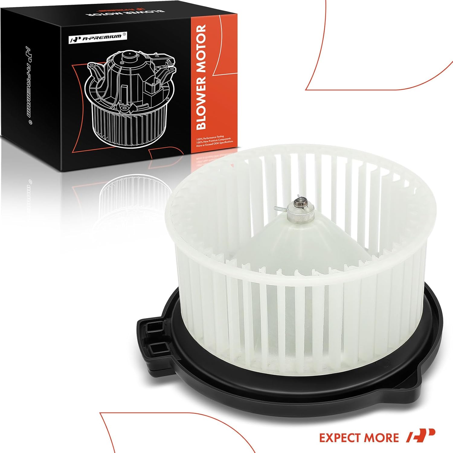 A-Premium Front HVAC Heater Blower Motor Compatible with Toyota Pickup, RAV4, T100, Tercel, MR2, Paseo & Mazda Miata, Miata & Mitsubishi Montero, Expo, Expo LRV & Eagle Summit