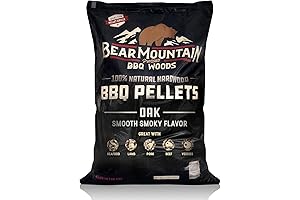 Bear Mountain Premium Oak Wood Smoker Pellets