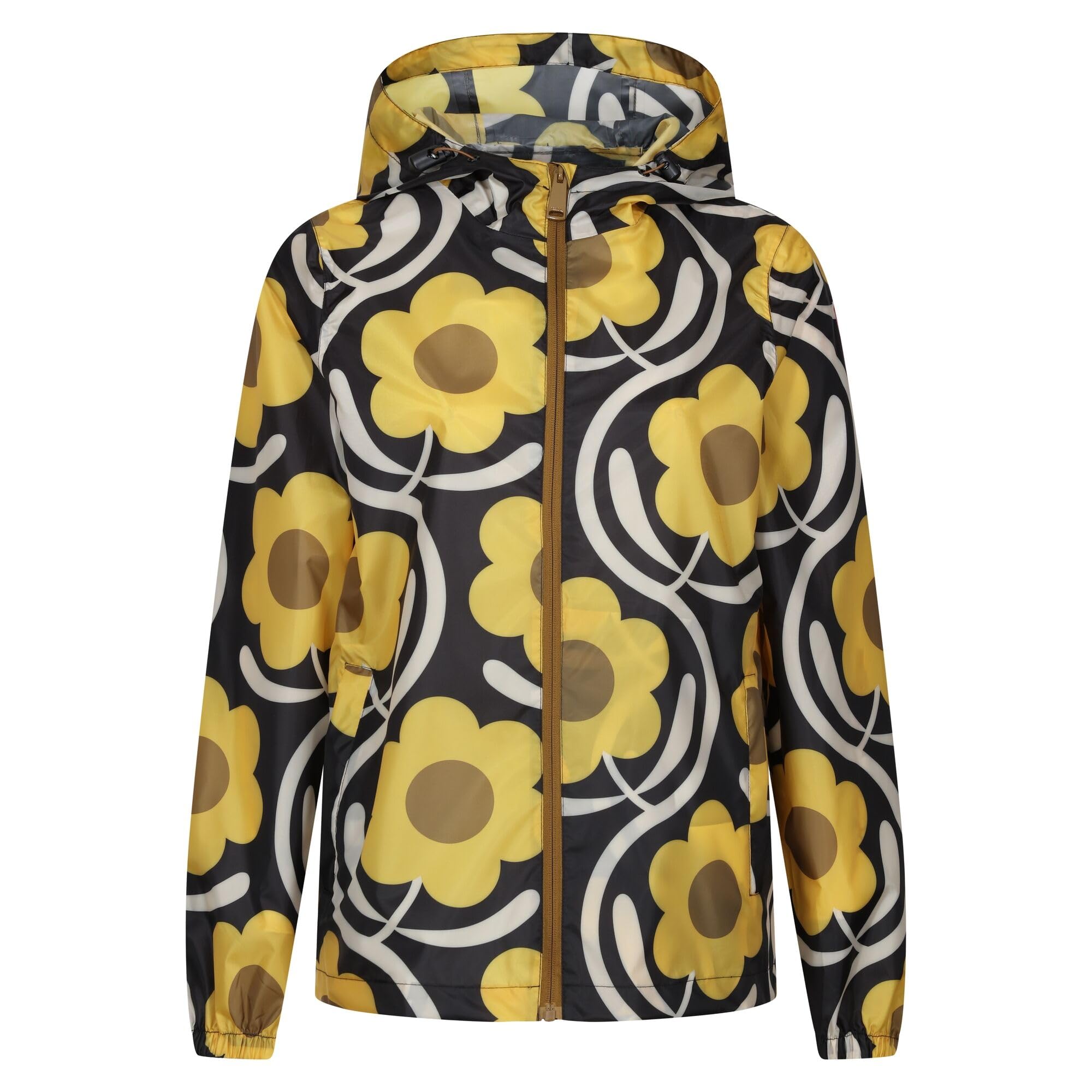 RegattaWomens Orla Kiely Lightweight Waterproof Pack-It Packable Jacket Coat
