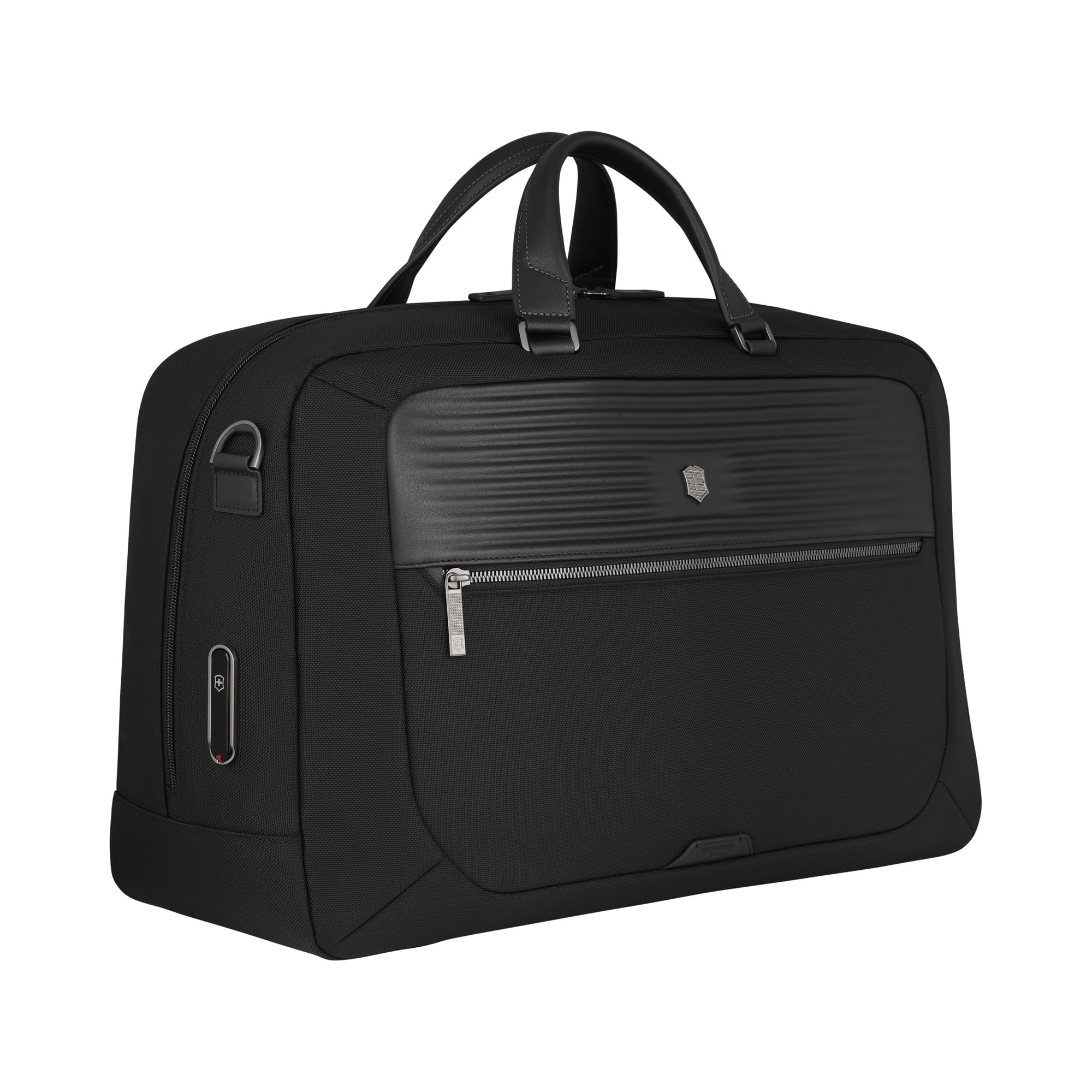 Victorinox Mythic Weekender, Reisetasche mit Trolley-Riemen, Handgepäck, Business, Damen/Herren, Schwarz
