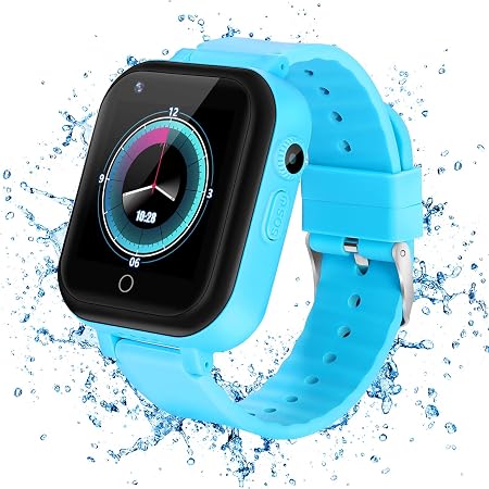 Amazon.com: Reloj inteligente 4G para niños – SmartWatch para niños con  rastreador GPS y llamadas impermeable, reloj para teléfono celular para  niños de 3 a 15 años de edad, reloj inteligente para