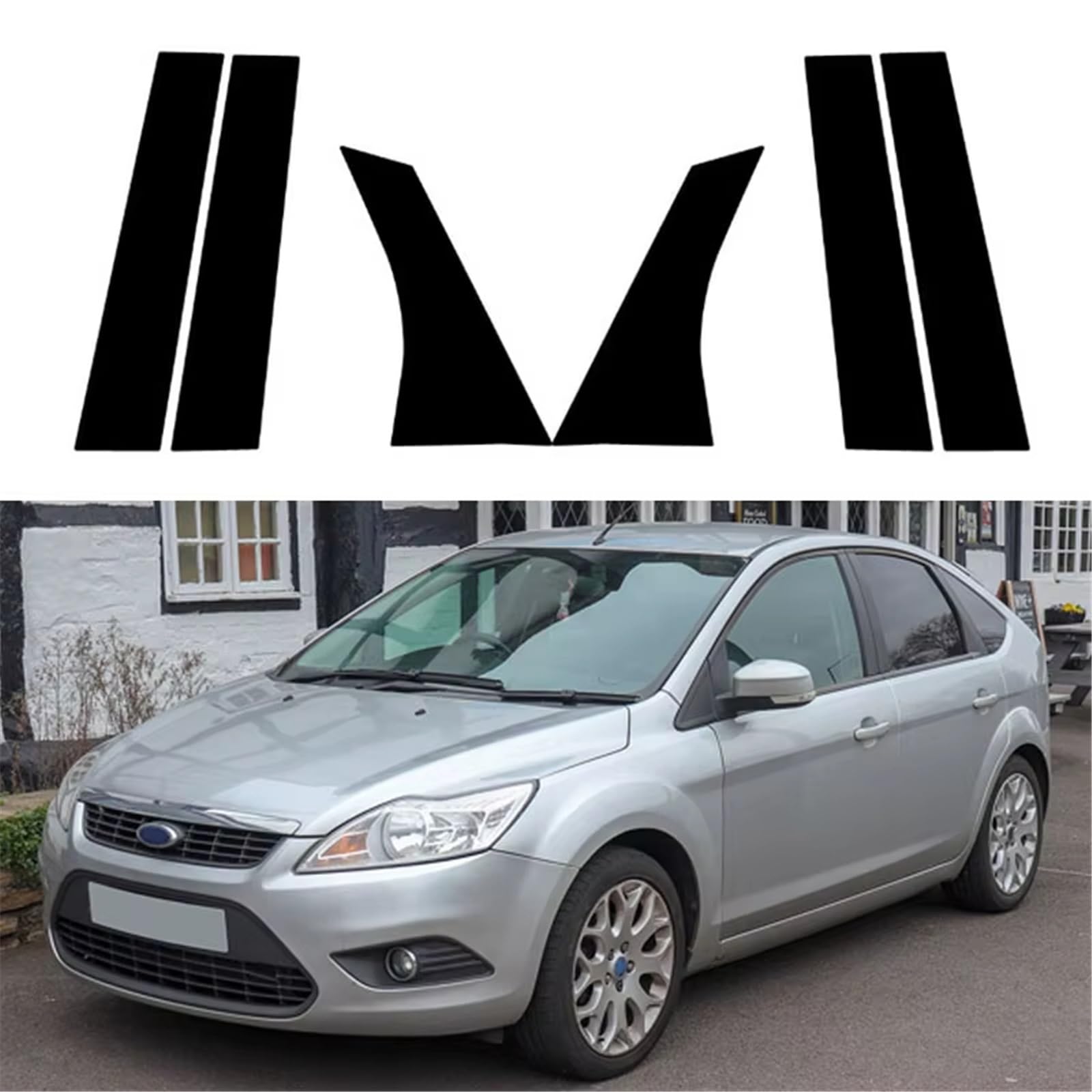 Garniture Pilier B Auto Compatible Avec Ford Pour Focus
