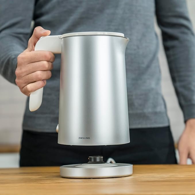 ZWILLING Enfinigy Cool Touch Tetera Eléctrica 1L Plateada miniatura 2
