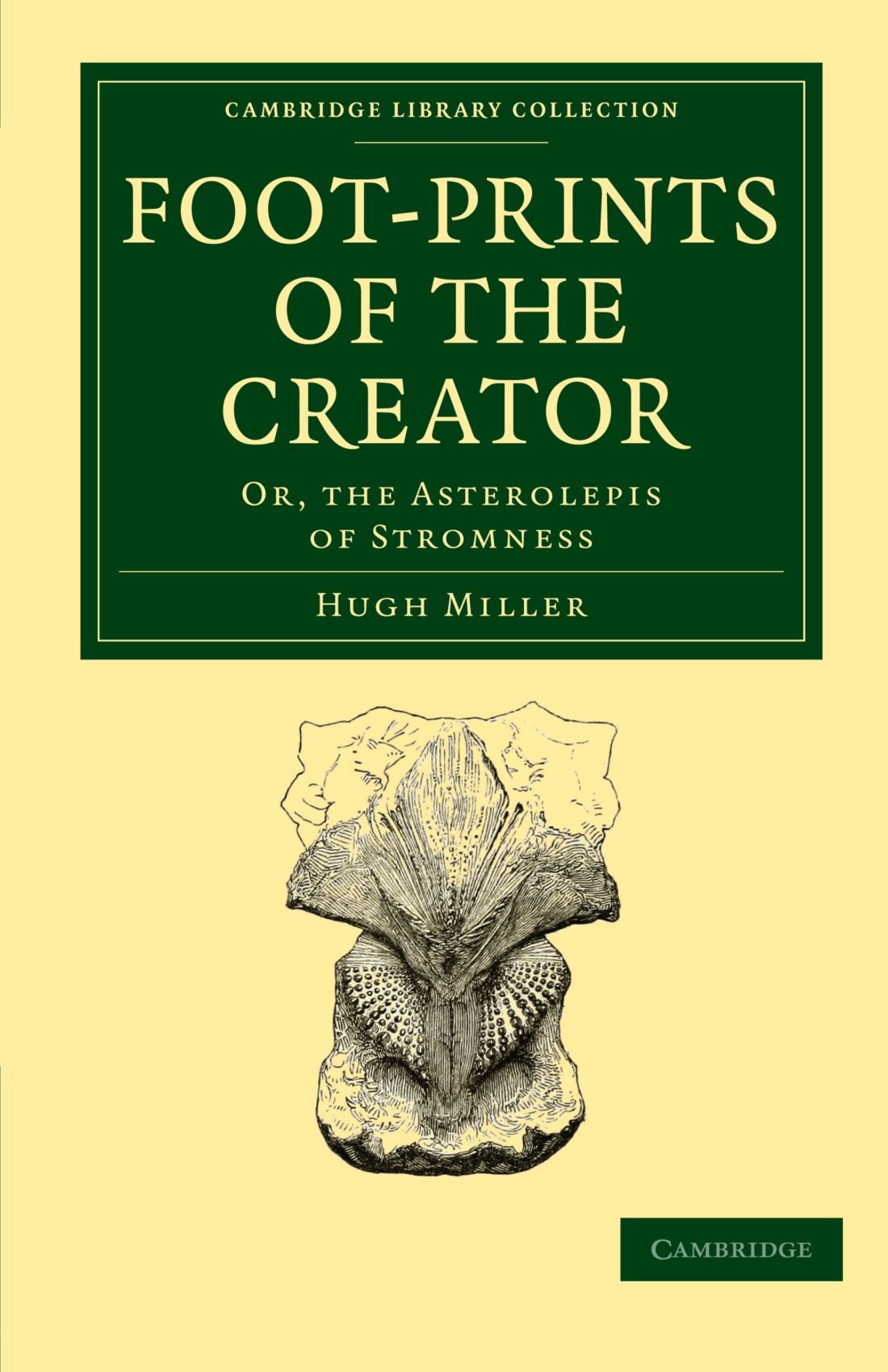 Foot-prints of the Creator: Or, the Asterolepis of Stromness (Cambridge Library Collection - Darwin, Evolution and Genetics)