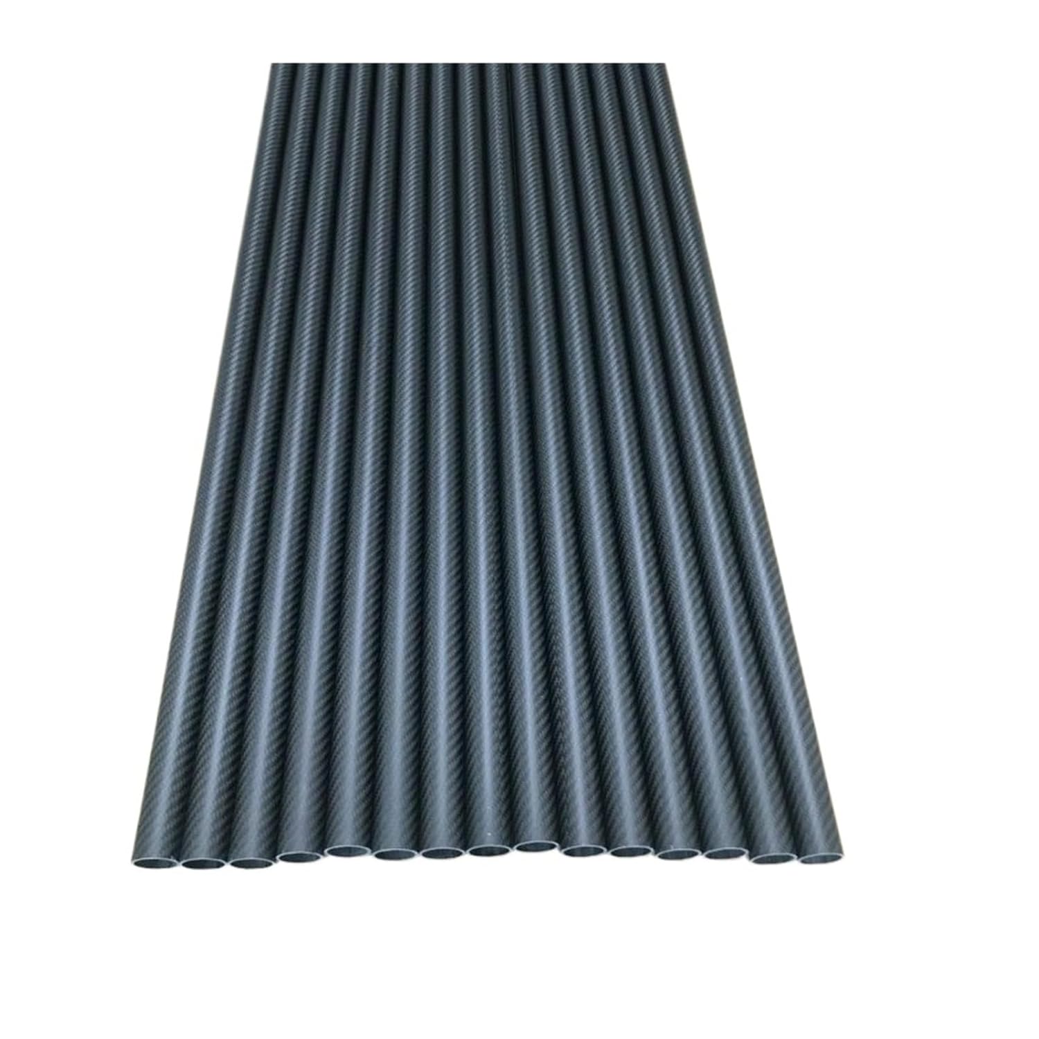 1pcs Carbon Fiber Tube Lengthen 1200mm1500mm2000mm Diameter10mm12mm16mm20mm22mm25mm30mm35mm40mm50mm53mm(12x10x2000MM 4PCS)
