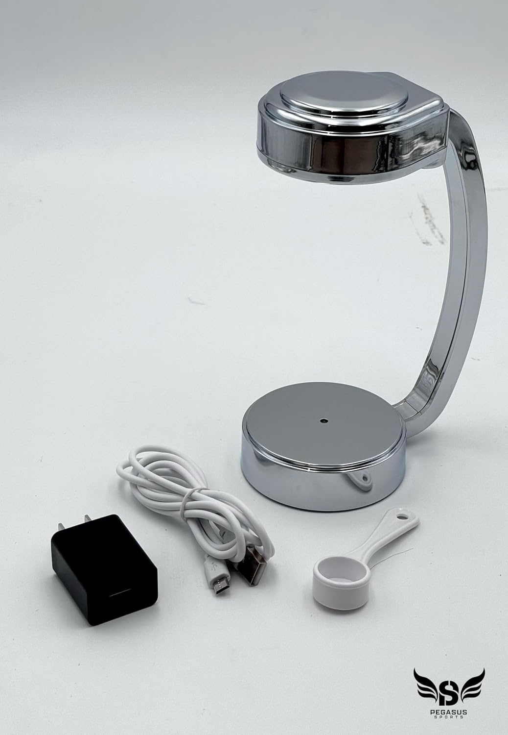 Pegasus Sports NFL フィラデルフィア・イーグルス ミニスローバックホバーヘルメット、チームカラー、シルバースタンド