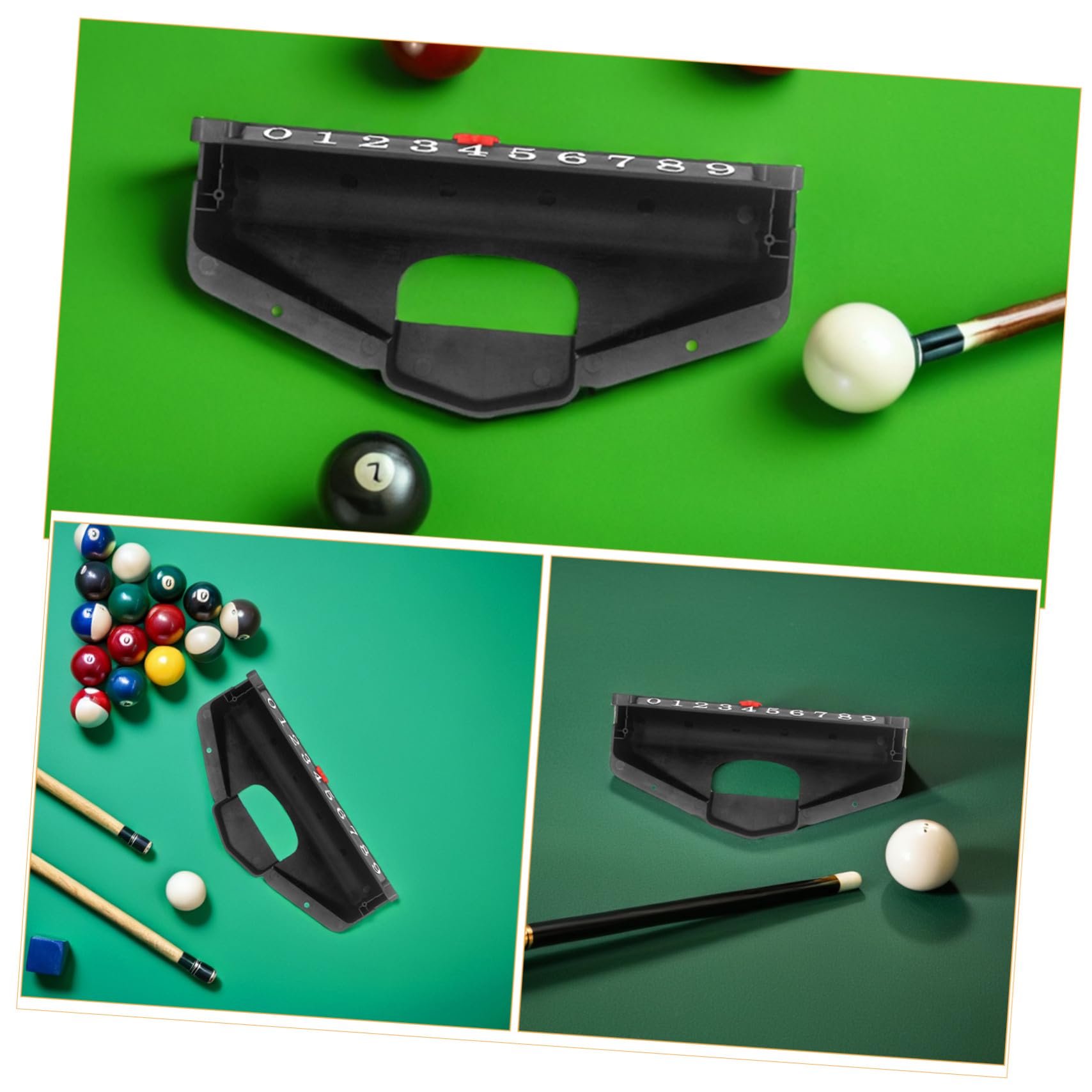 Anneome 6 Szt. tabel futbolowy licznik Akcesoria do stołu hokejowego Black