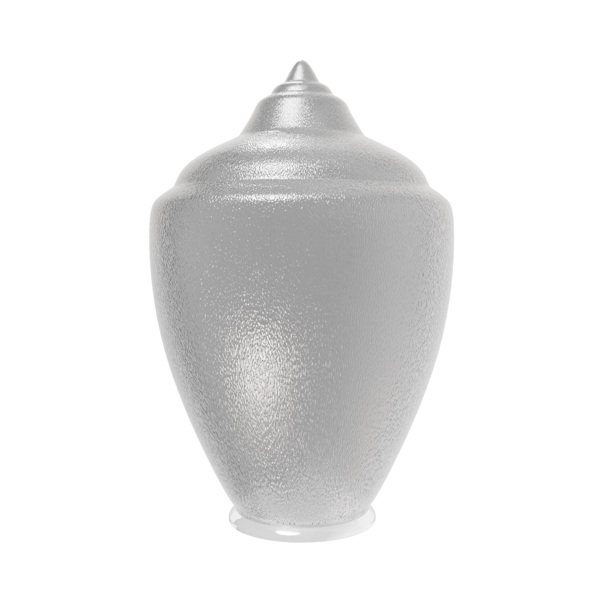 KASTLITE Clear Polycarbonate Acorn Cover, 17.6"H, 3.88" Fitter Neck
