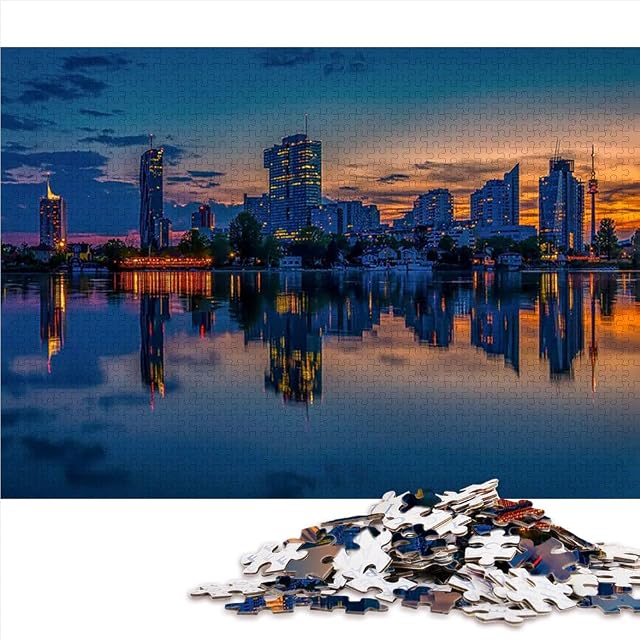 Foto 2 de 8 de Viena Puzzle de 2000 Piezas para Adultos Juguetes adictivos Que desafían la Inteligencia Cerebral Actividades…