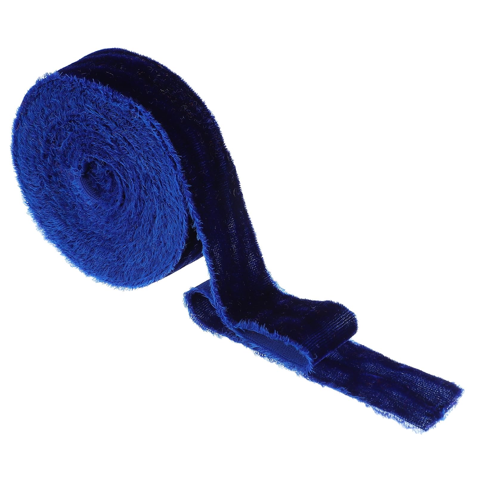 Ruban de velours bleu foncé pour décoration de mariage et papeterie bohème