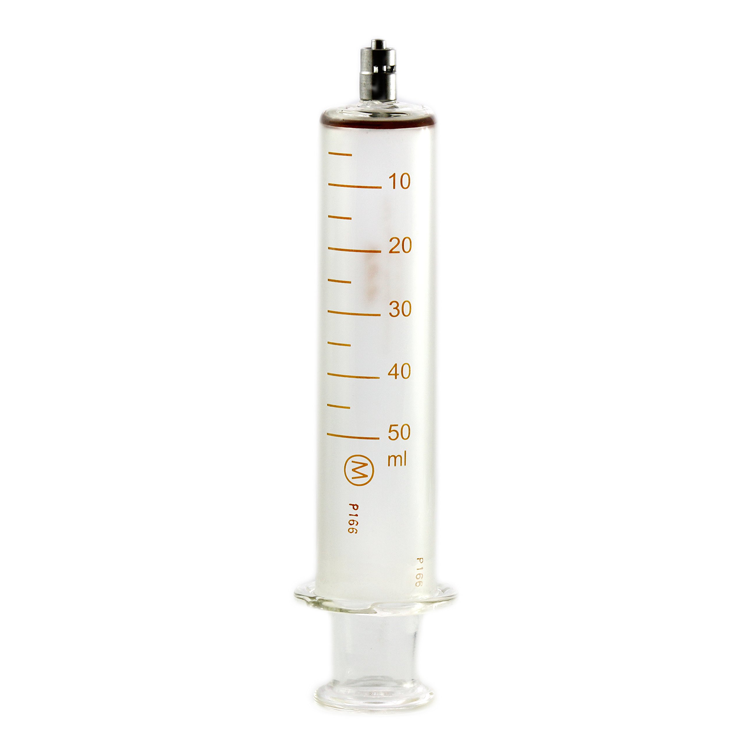 TRUTH 50 ML Jumbo Glass Syringes Metal Luer Lock Tip, Pack Of 100