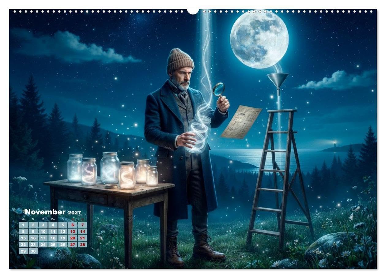 Das Amt für unmögliche Tätigkeiten (Wandkalender 2027 DIN A2 quer), CALVENDO Monatskalender: Surreale Berufe, die niemand kennt