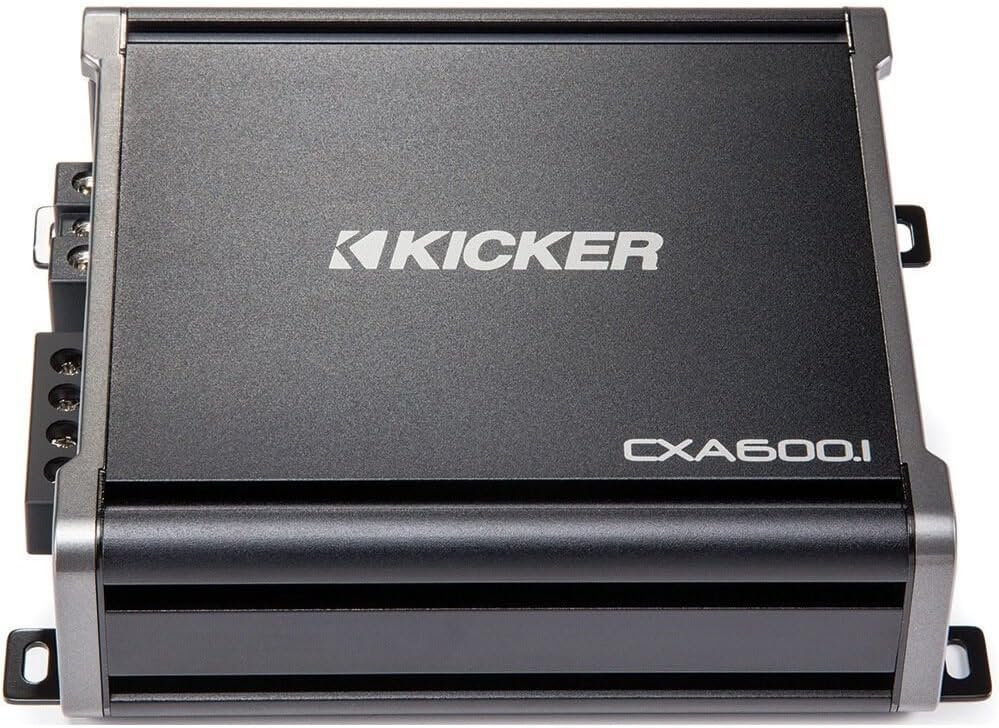 Kicker 43CXA6001 Sub Amplifier CXA600.1 Mono Amp 600W (Renewed)