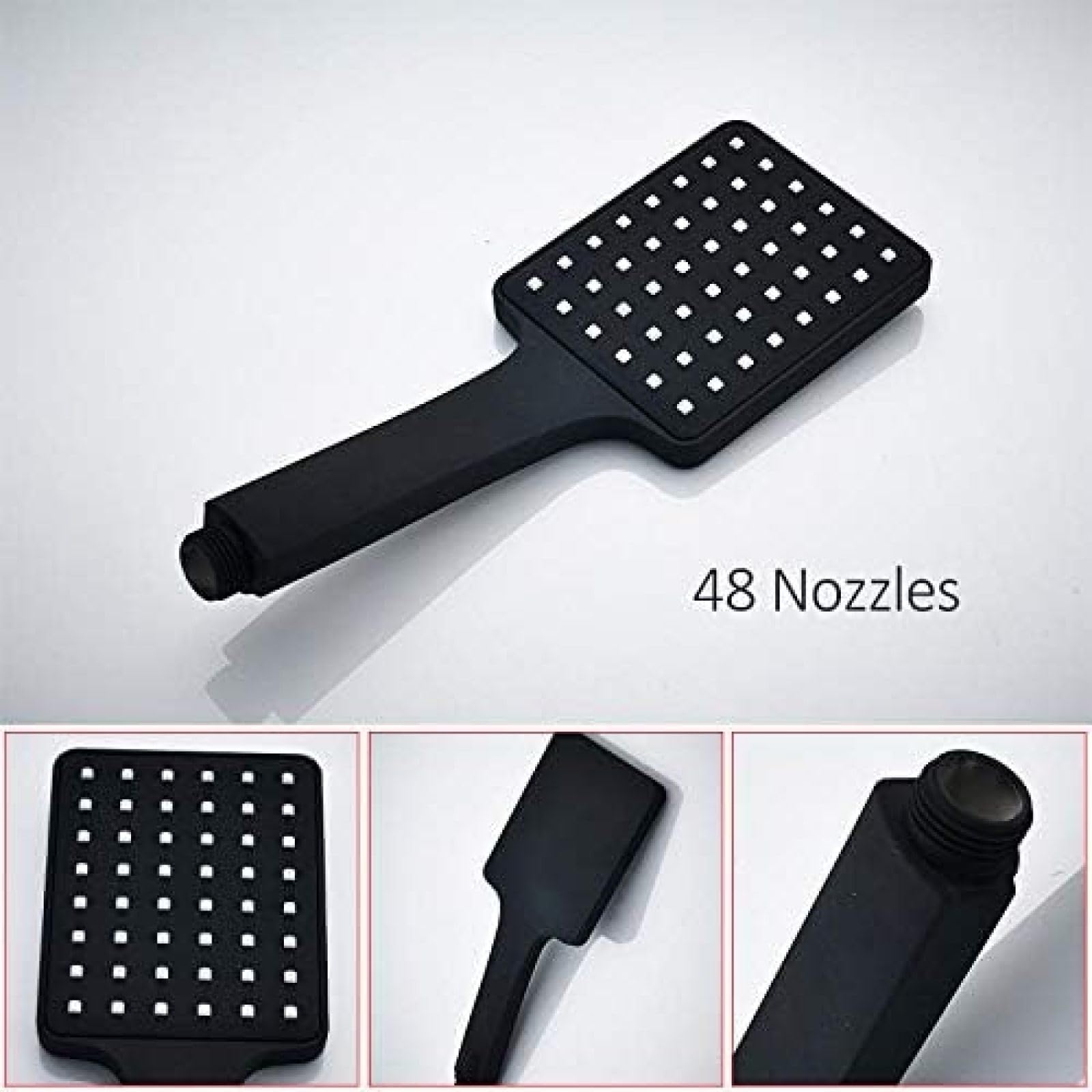 Czarny Orb Termostatyczny Zestaw Prysznicowy Z Deszczownicą Sufitową, Mosiężny Prysznic, Bateria Termostatyczna Do Wanny I Prysznica,16 Inch Set