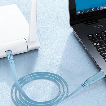 PL2303RA Chip USB to RJ45 Console Cable 1.8M/6Ft, Shielded RS232 Serial Cable for Cisco Huawei HP Routers Switches, Windows Mac Linux Compatible, Type-A Male, Network Equipment Configuration Cable