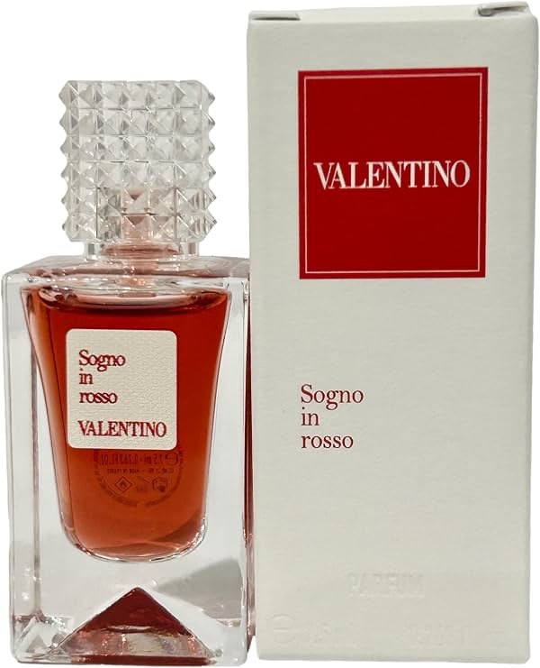 Valentino Anatomy of Dreams SOGNO IN ROSSO PERFUME UNISEX TAMAÑO PEQUEÑO/MINI/VIAJE Perfume 7.5 ml / 0.263 fl oz SPLASH ON (0661) 0.26 Fl Oz (Paquete de 1)