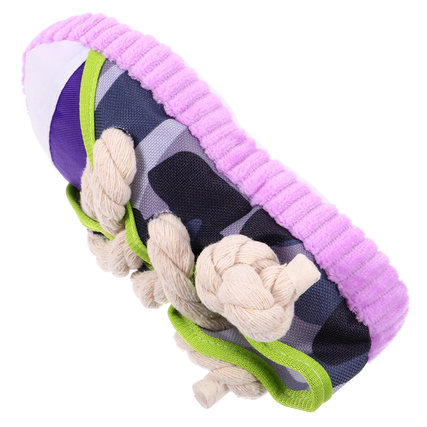 SEWACC Juguete para Masticar Perros Sonido en Forma de Zapato, Cuerda de Algodón, Tamaño Mediano, para Cachorros y Perros, Juguete Interactivo para Limpieza Dental y Entretenimiento